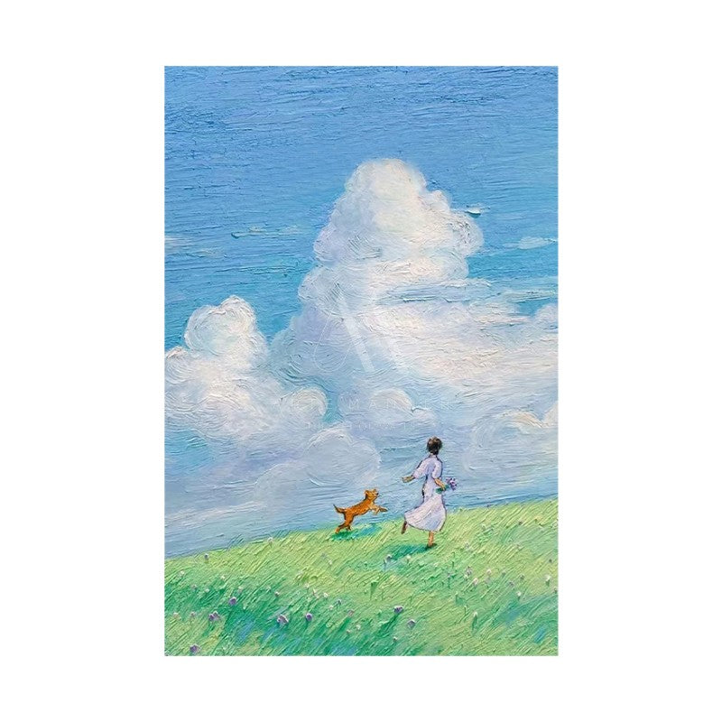 Halcyon Modern Oil Painting