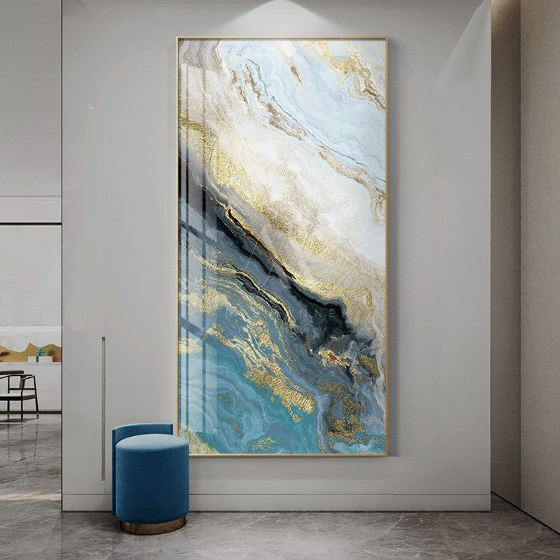 The Geometry of the Past Modern Abstract Wall Art