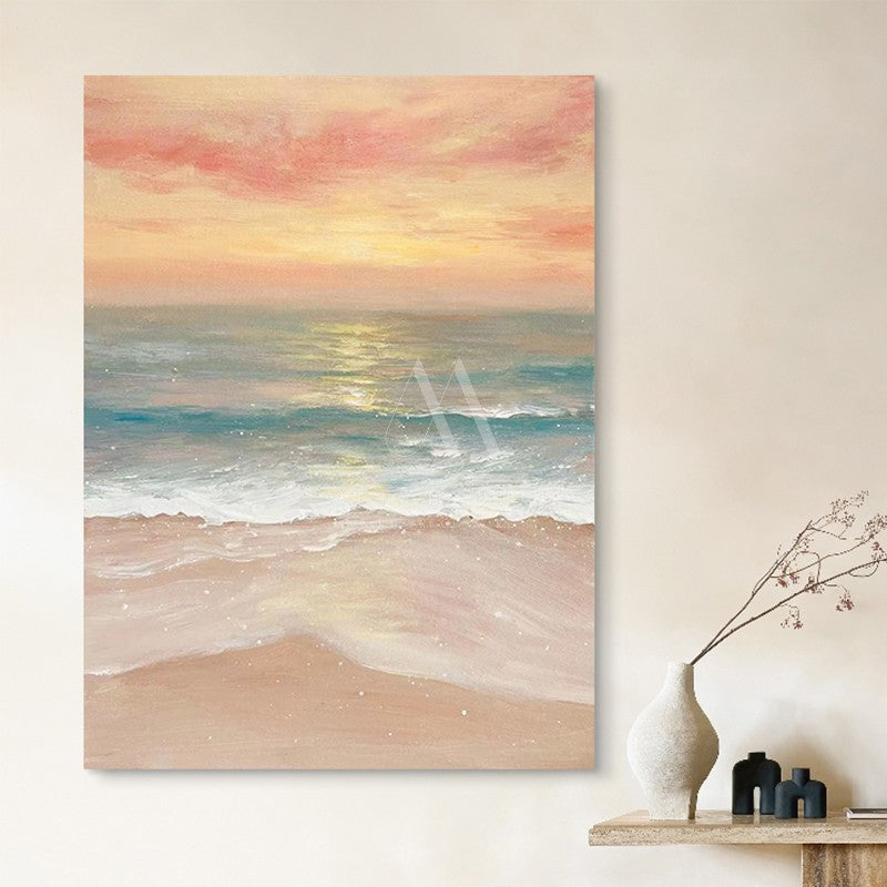 Aglow Modern Oil Painting