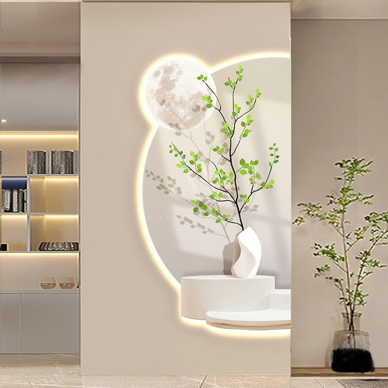 Guardian of the Night Modern Nature 3D Wall Art