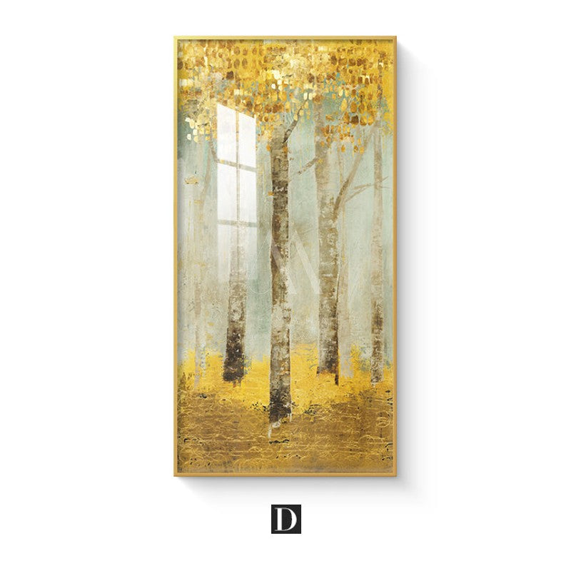 Running from Nature Modern Wall Art