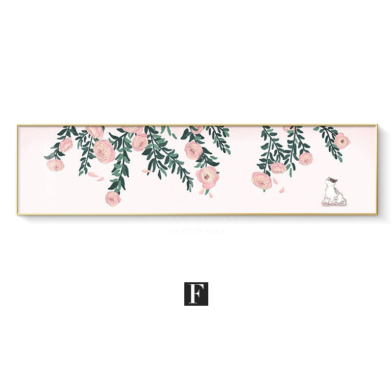 Daisy Pastures Modern Wall Art