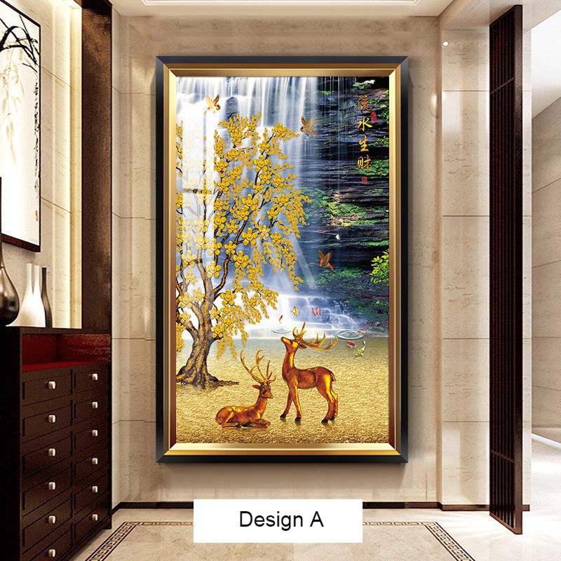 Exalted Spring Modern Nature Wall Art