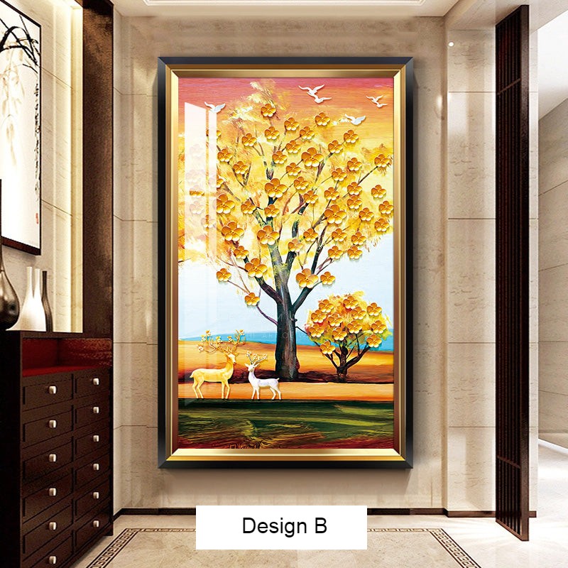Exalted Spring Modern Nature Wall Art