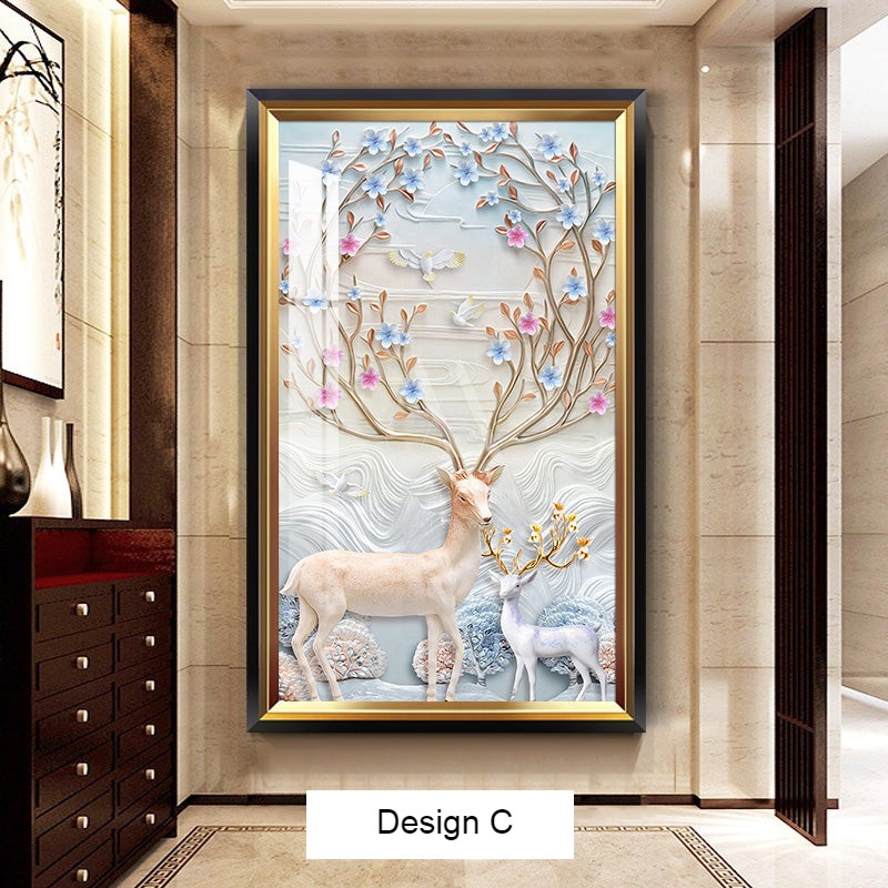 Exalted Spring Modern Nature Wall Art