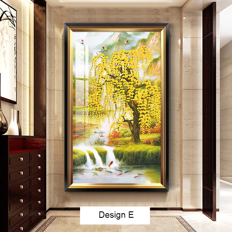 Exalted Spring Modern Nature Wall Art