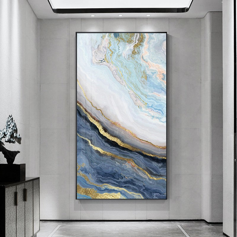 The Geometry of the Past Modern Abstract Wall Art