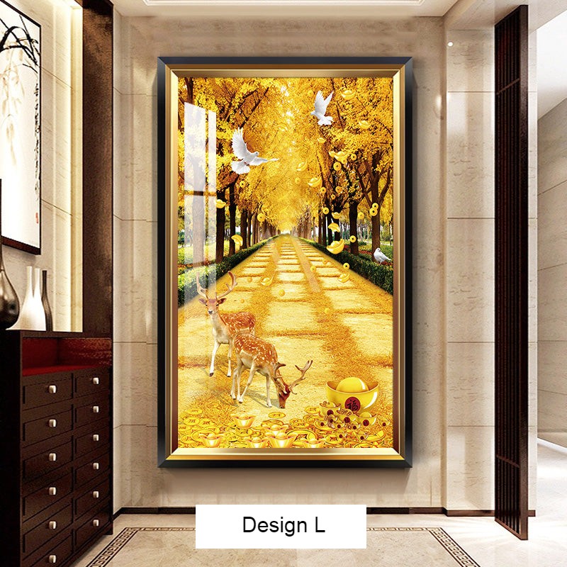 Exalted Spring Modern Nature Wall Art