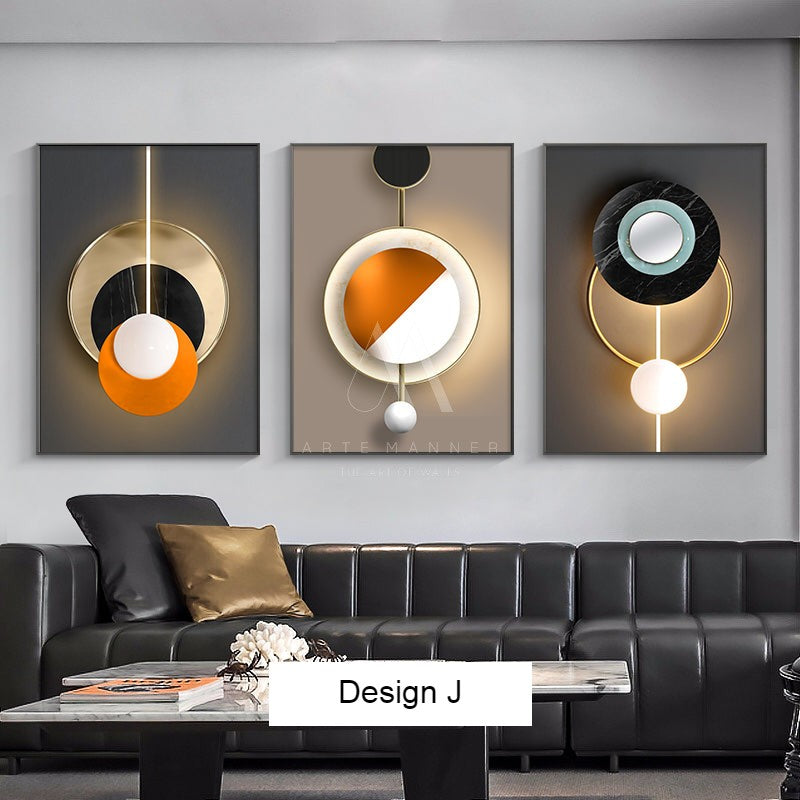 Joyful Heavens Modern Wall Art