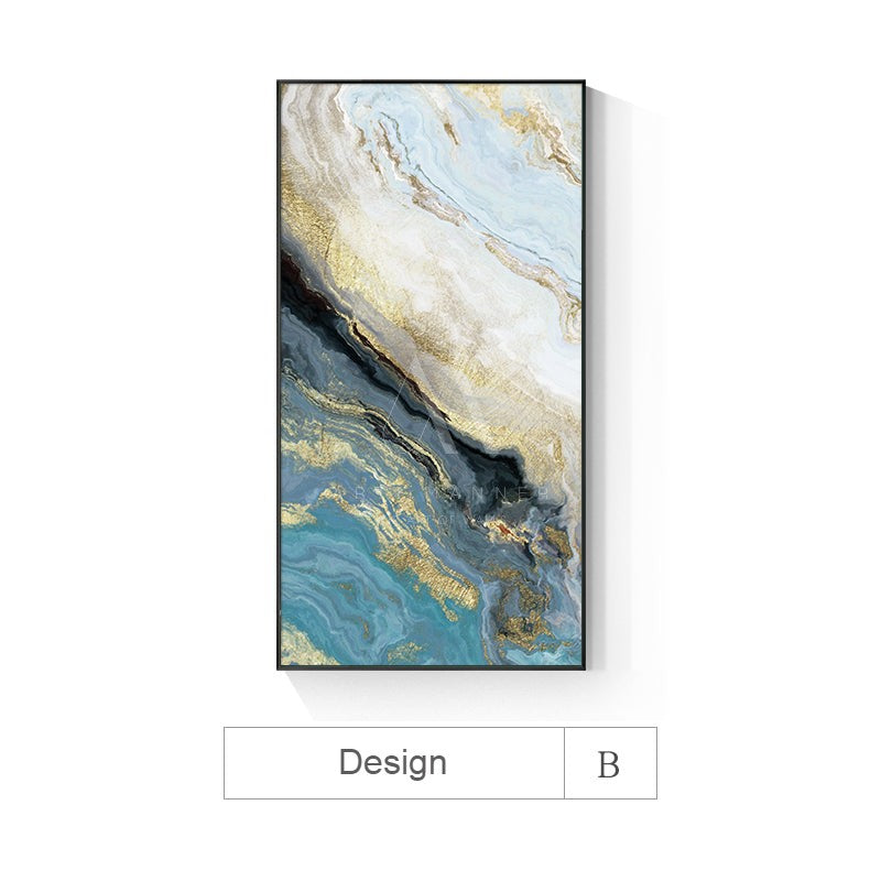 The Geometry of the Past Modern Abstract Wall Art