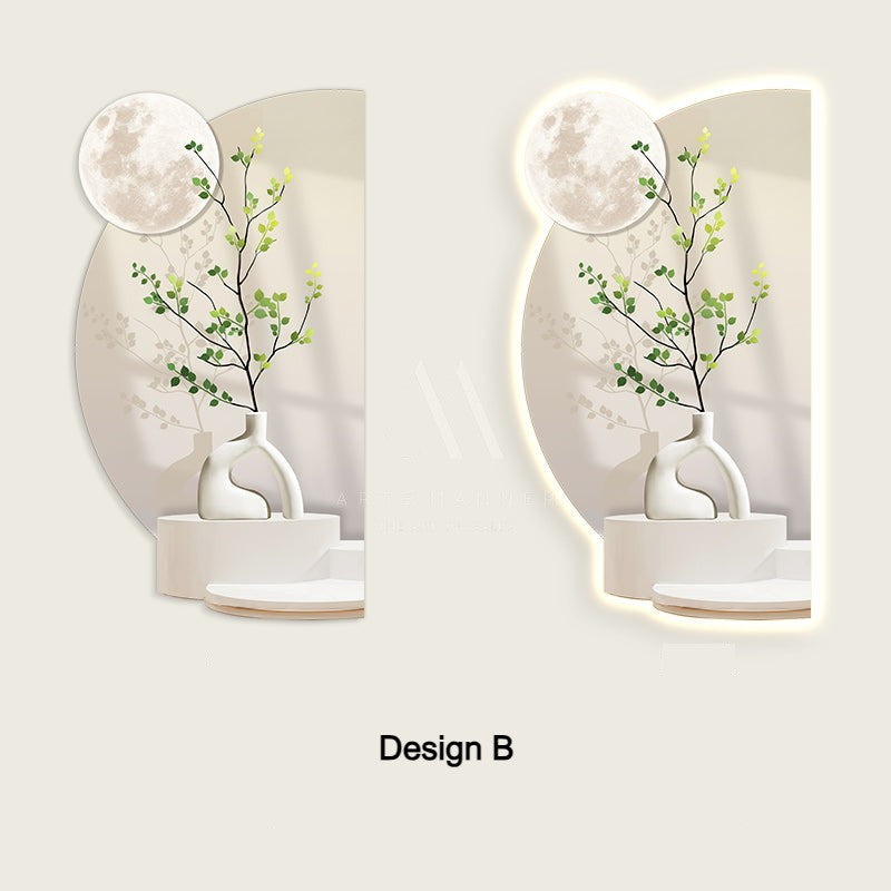 Guardian of the Night Modern Nature 3D Wall Art