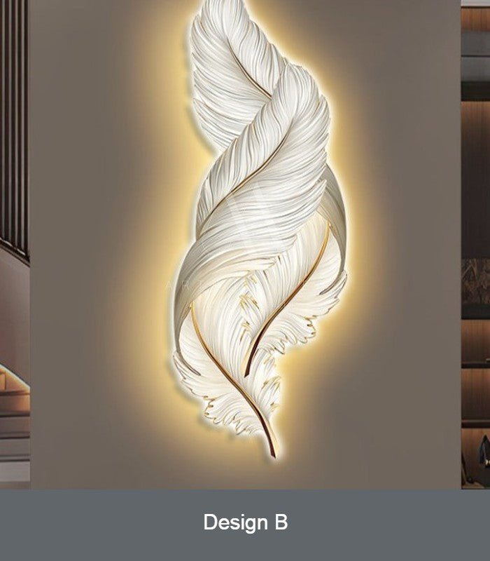 Quill Modern LED Wall Art