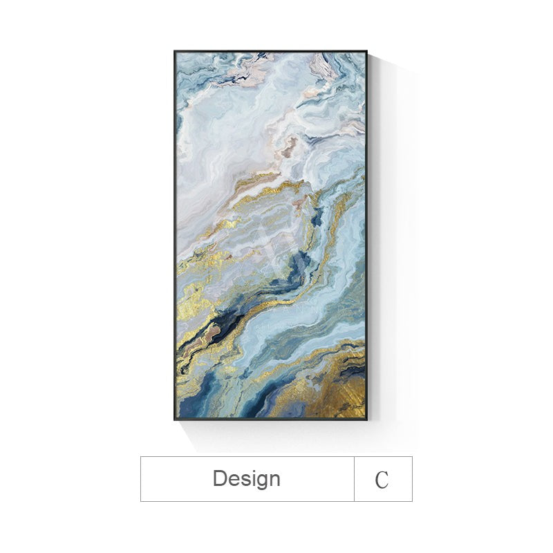 The Geometry of the Past Modern Abstract Wall Art