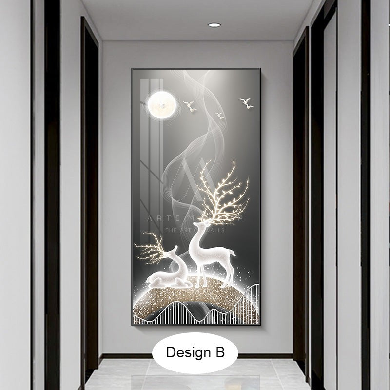 Welcome to Oblivion Modern Abstract Wall Art