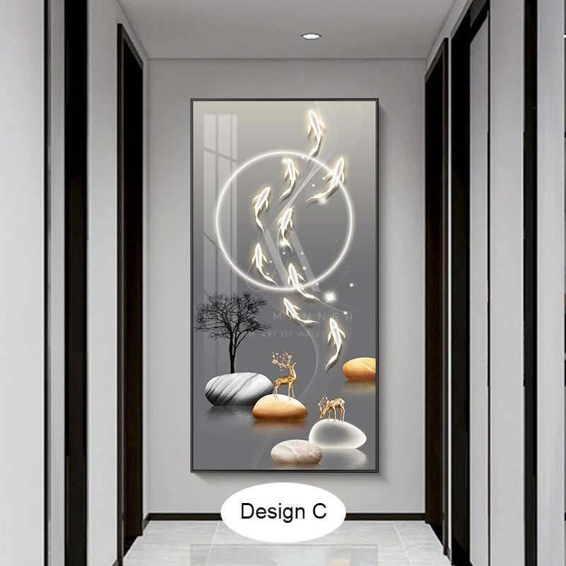 Welcome to Oblivion Modern Abstract Wall Art