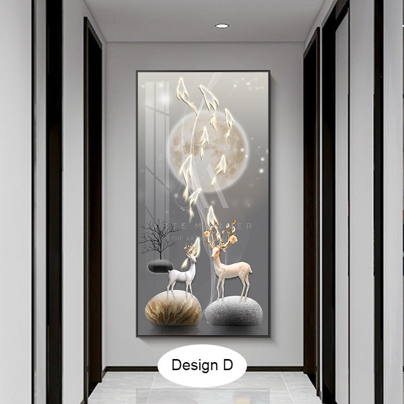 Welcome to Oblivion Modern Abstract Wall Art