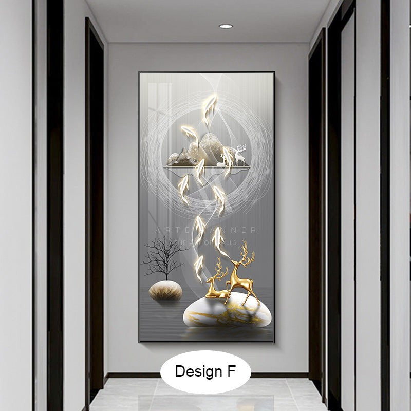 Welcome to Oblivion Modern Abstract Wall Art