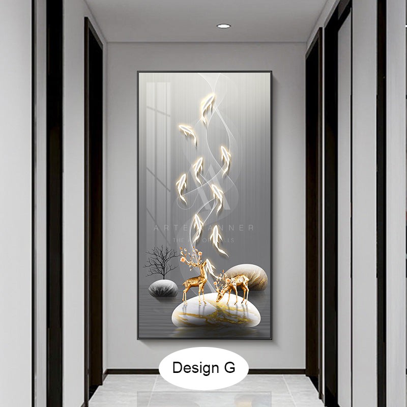 Welcome to Oblivion Modern Abstract Wall Art