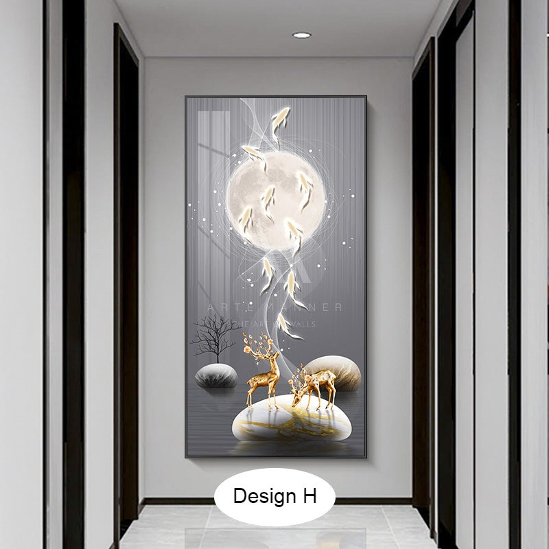 Welcome to Oblivion Modern Abstract Wall Art