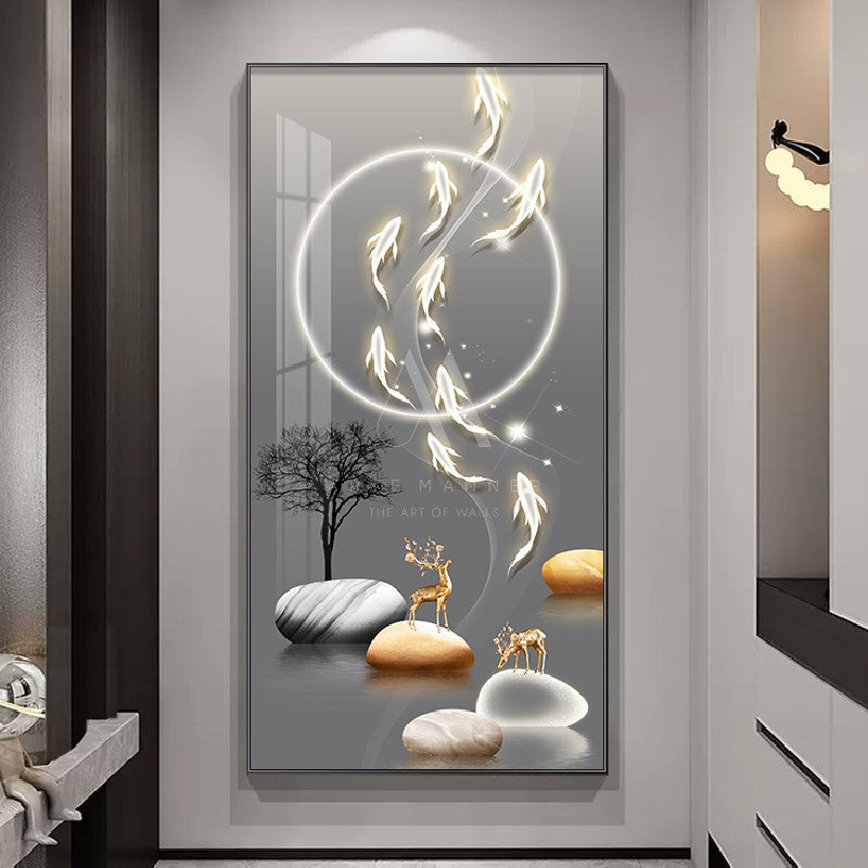 Welcome to Oblivion Modern Abstract Wall Art