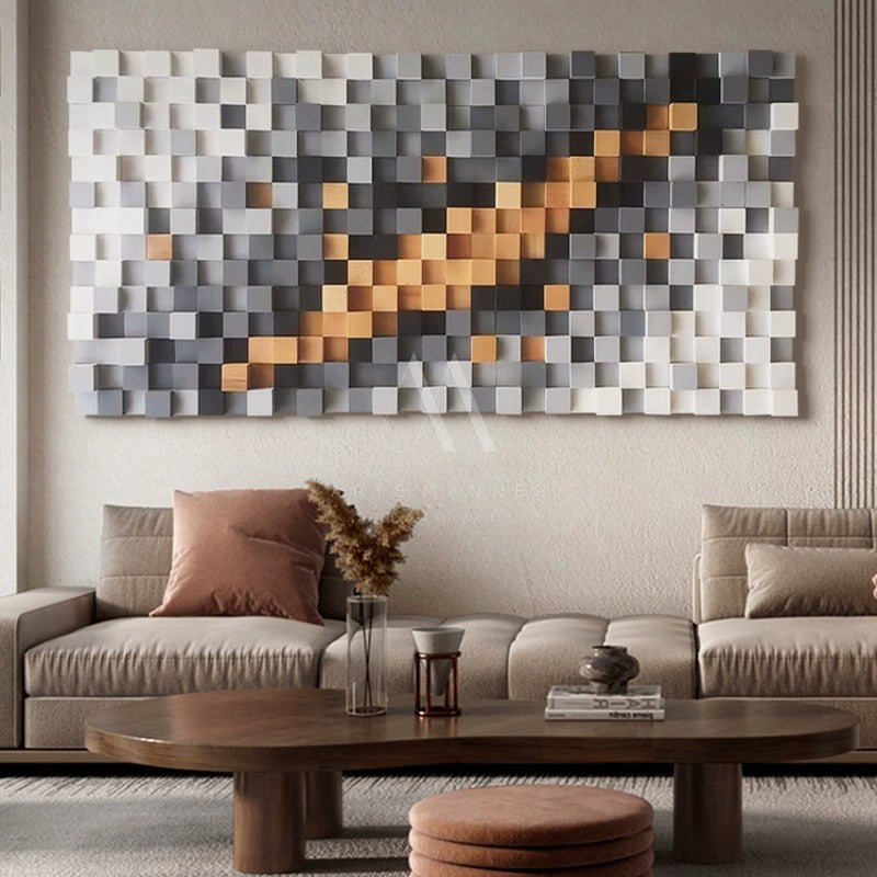 Facette Modern 3D Wall Art