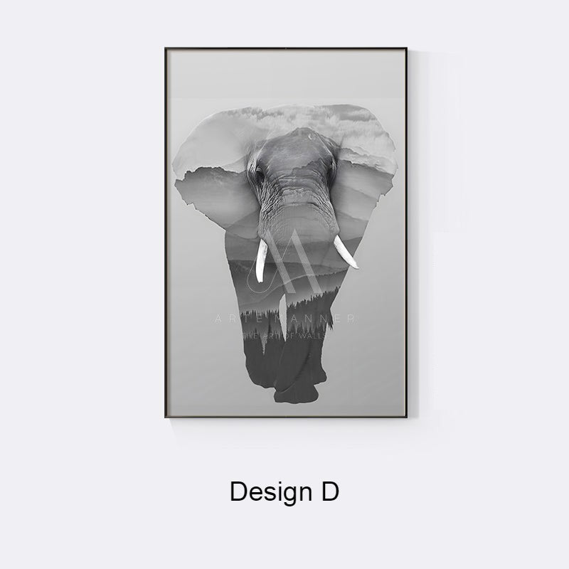 The Beauty of the Forest Modern Wall Art