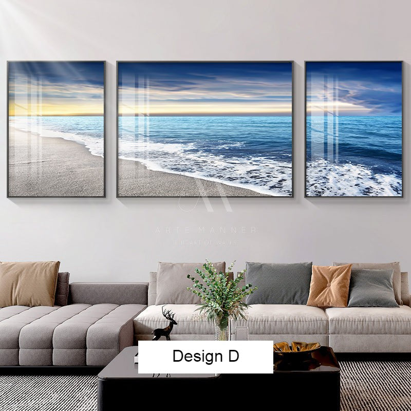 Panoramic Modern Wall Art (Set of 3)