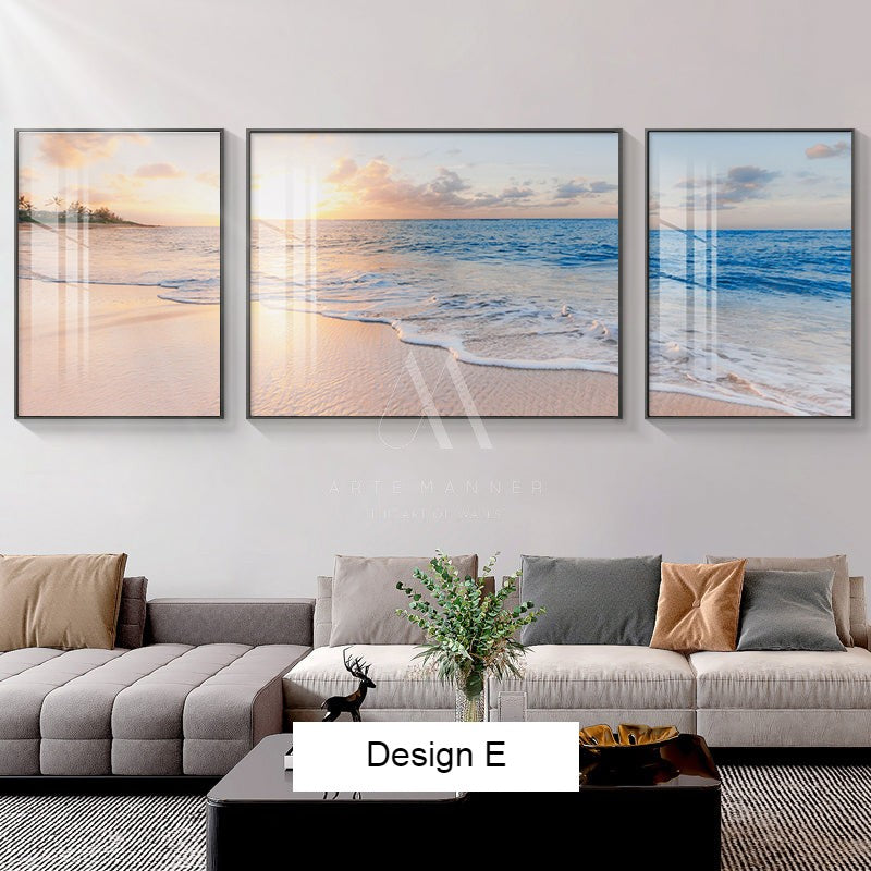 Panoramic Modern Wall Art (Set of 3)