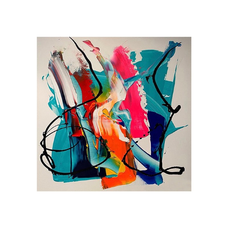 Brazen Modern Abstract Oil Painting