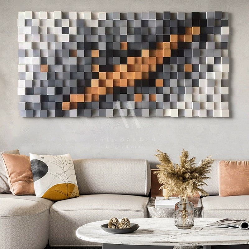 Facette Modern 3D Wall Art