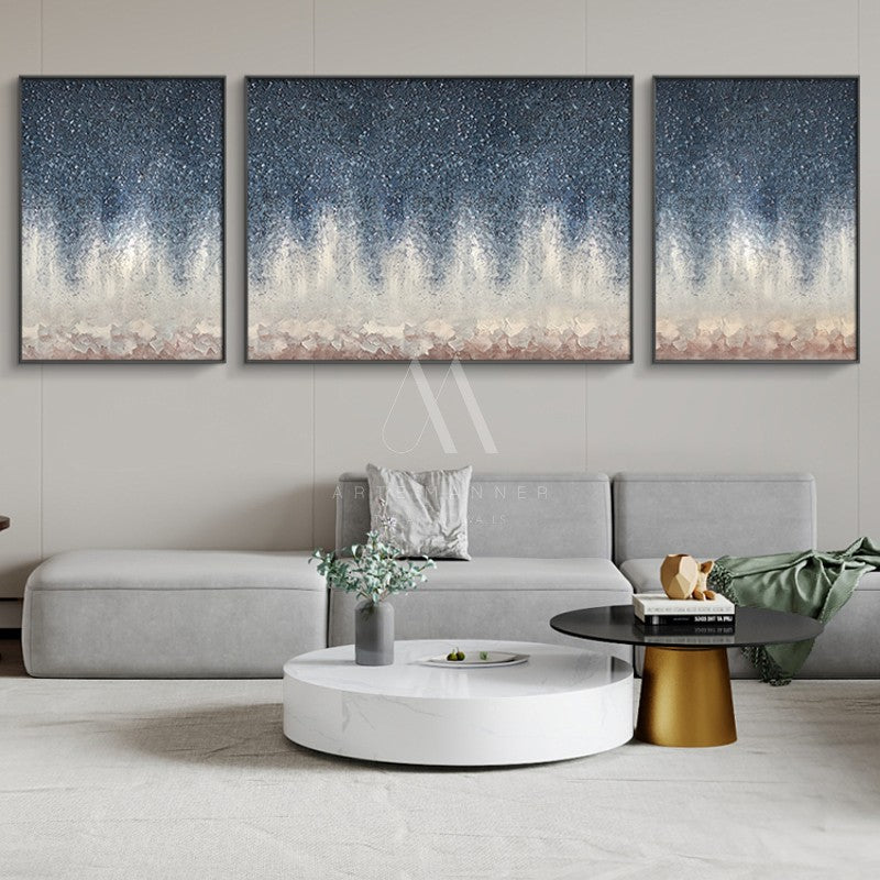 Perseid Modern Abstract Oil Painting