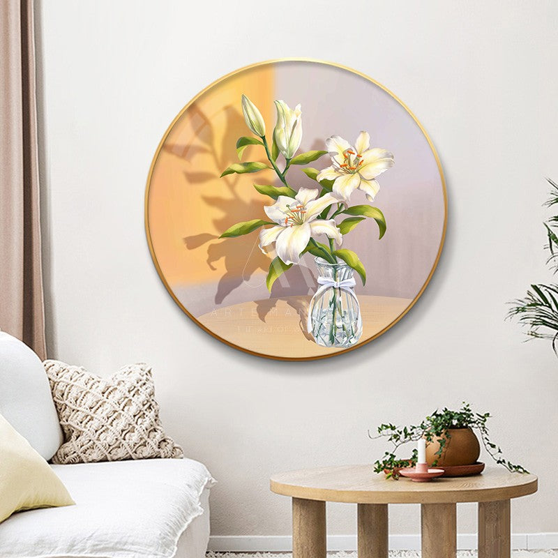 Living with the Light Modern Wall Art