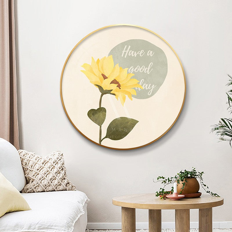 Living with the Light Modern Wall Art