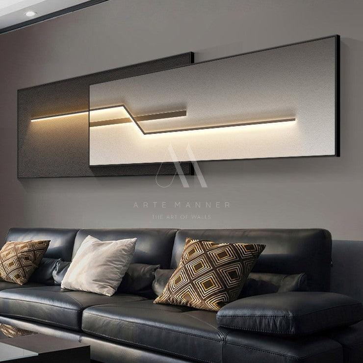 Cellophane Modern LED Wall Art