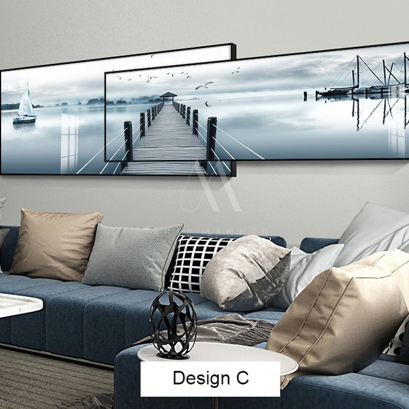 Wandering World Modern Wall Art