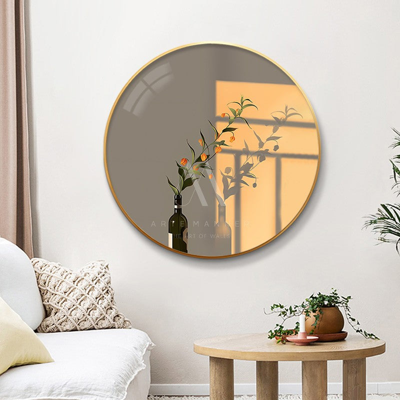 Living with the Light Modern Wall Art