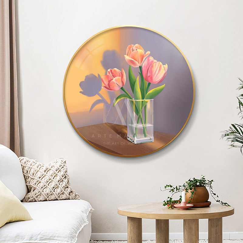 Living with the Light Modern Wall Art
