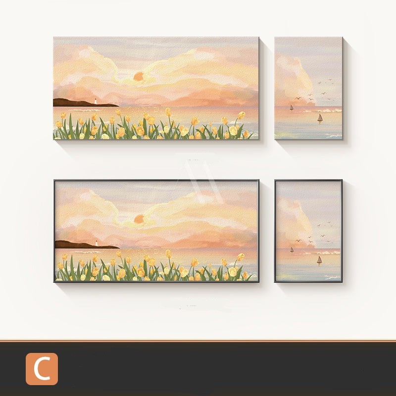 Ignoring the Desert Modern Wall Art (Set of 2)