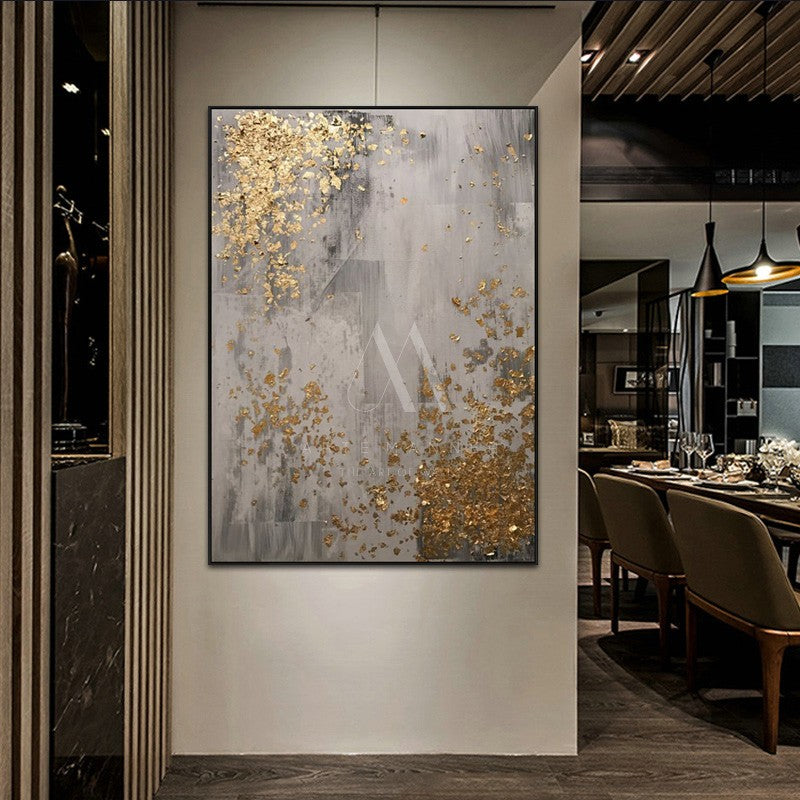 Fragmented Dreams Modern Abstract Oil Painting