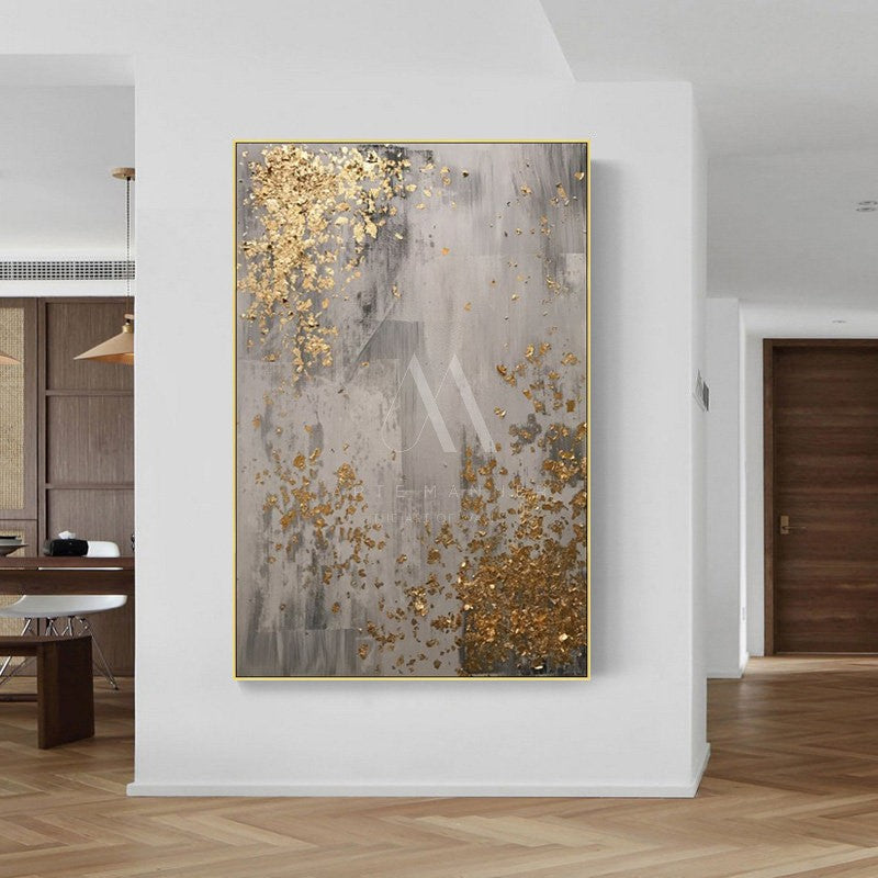 Fragmented Dreams Modern Abstract Oil Painting