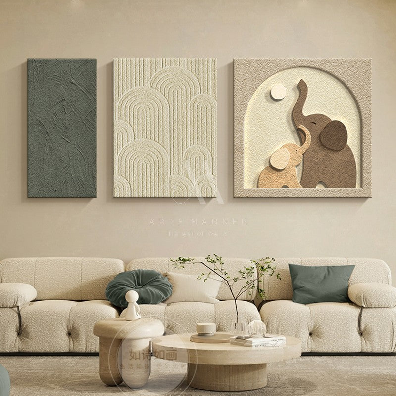 Storge Wabi Sabi Modern Wall Art (Set of 3)