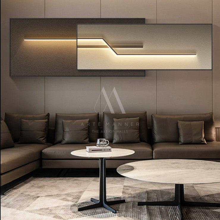 Cellophane Modern LED Wall Art