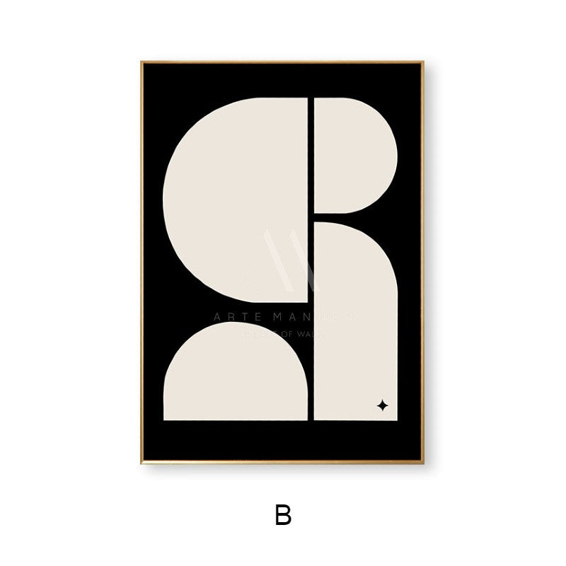 Squiggle Minimalist Wall Art