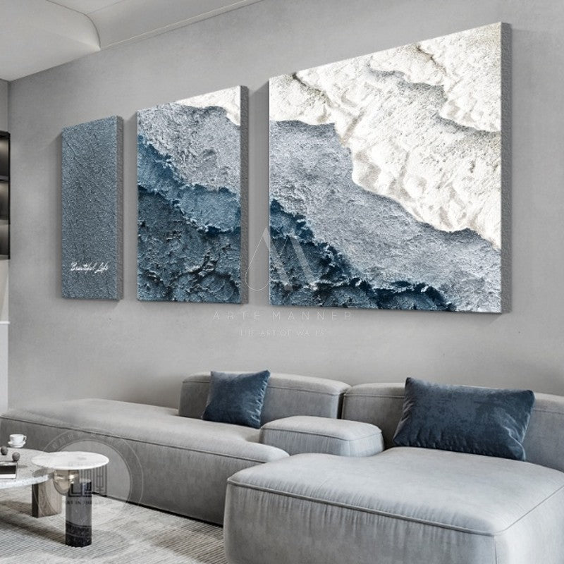 Breakwave Modern Wall Art (Set of 3)