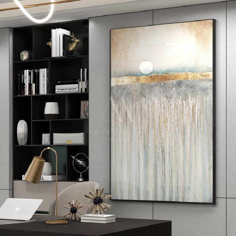 Winter Roots Abstract Wall Art