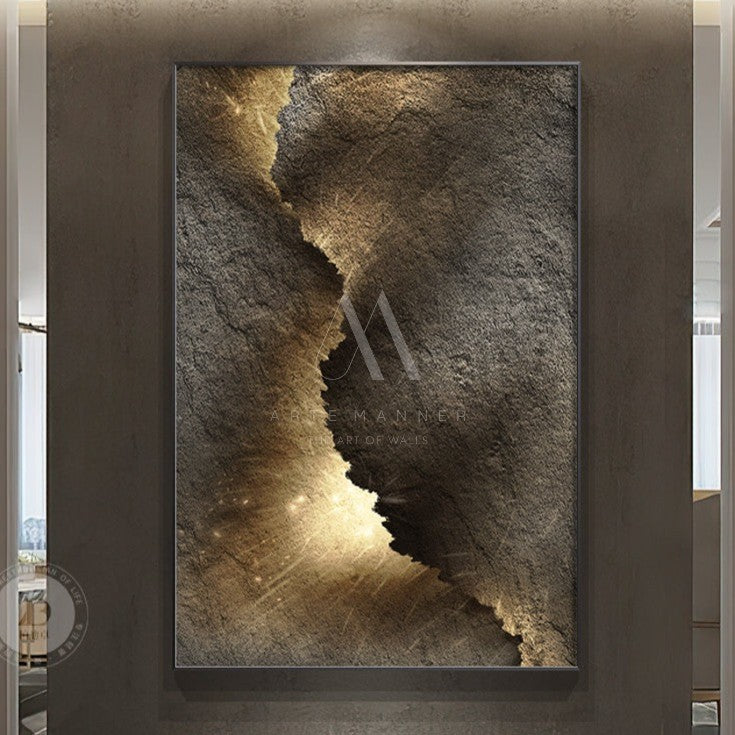 Cinders Modern Abstract Wall Art