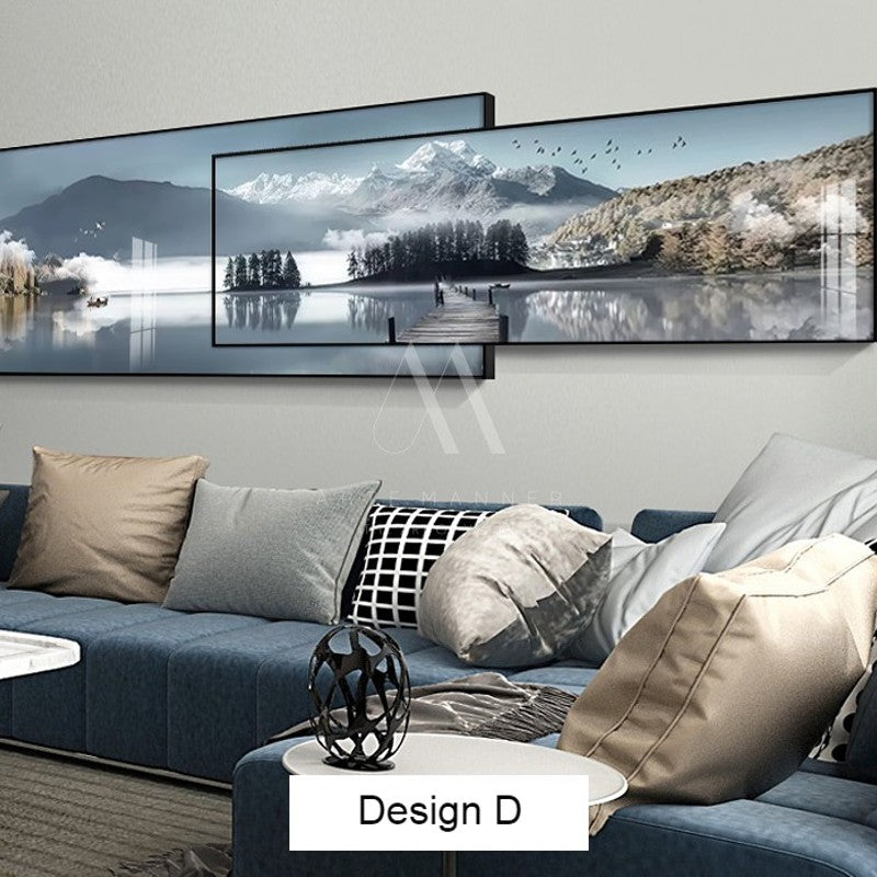 Wandering World Modern Wall Art