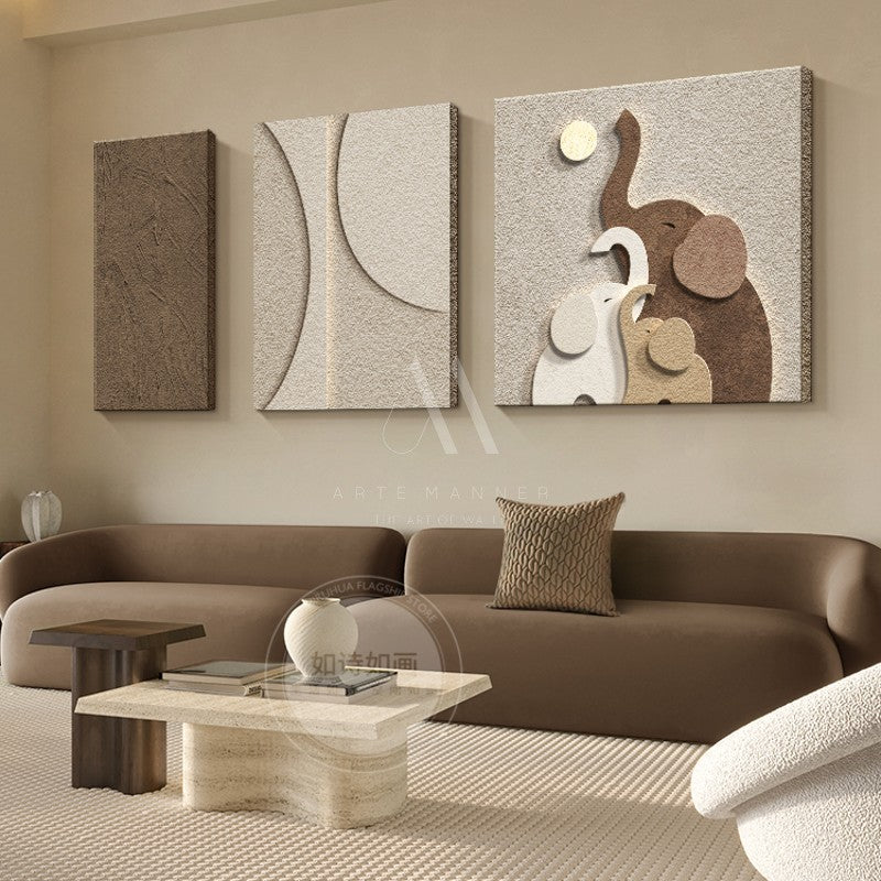 Storge Wabi Sabi Modern Wall Art (Set of 3)