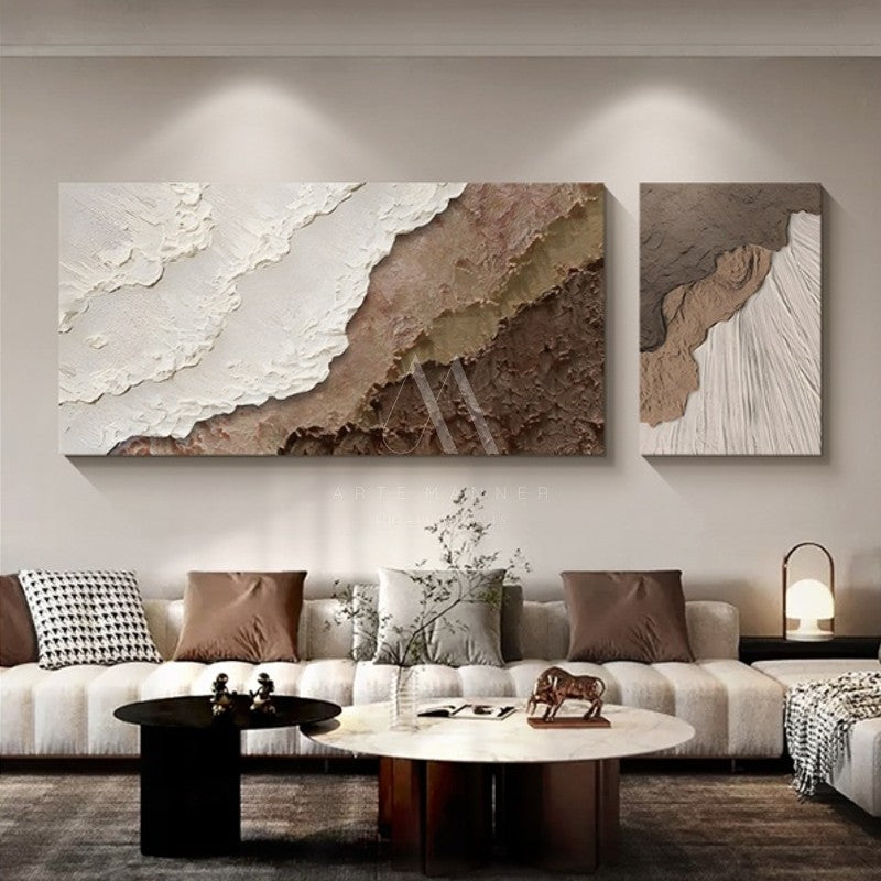 Continuation Modern 3D Wall Art (Set of 2)