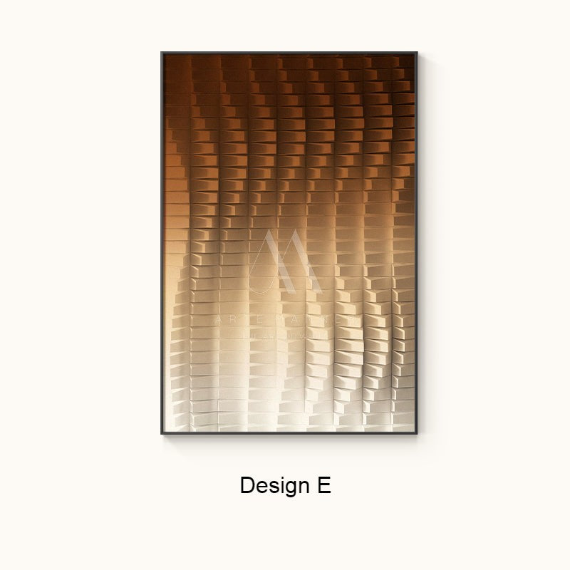 Geometric Heavens Modern 3D Wall Art